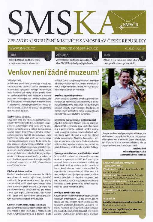 SMSka : zpravodaj Sdružení místních samospráv České republiky