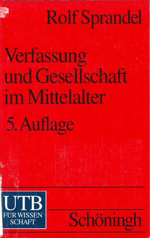 Verfassung und Gesellschaft