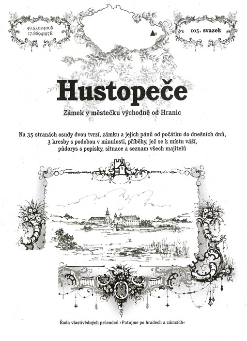 Hustopeče : zámek v městečku východně od Hranic