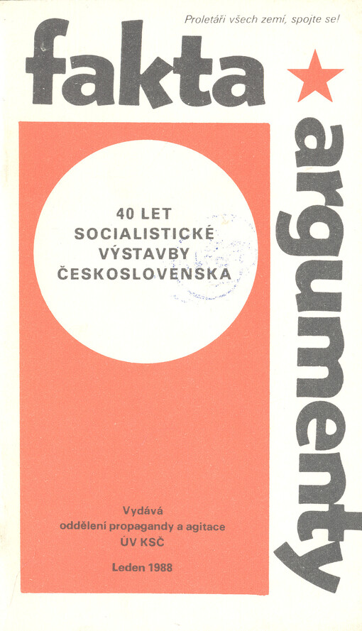 40 let socialistické výstavby Československa