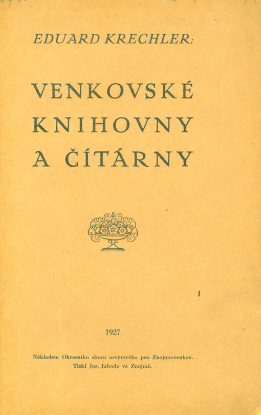 Venkovské knihovny a čítárny