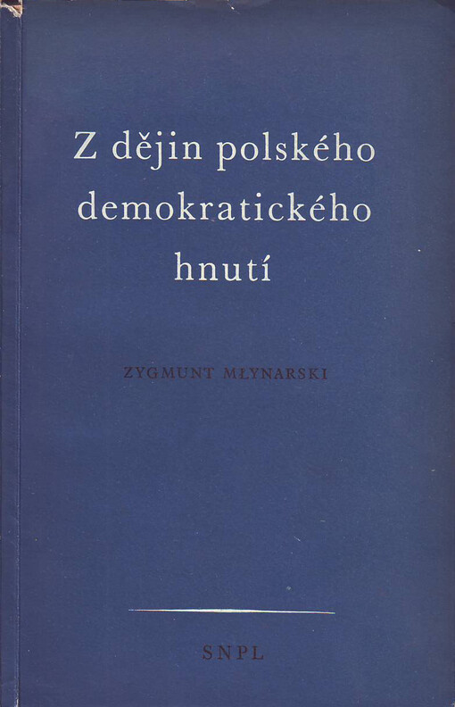 Z dějin polského demokratického hnutí
