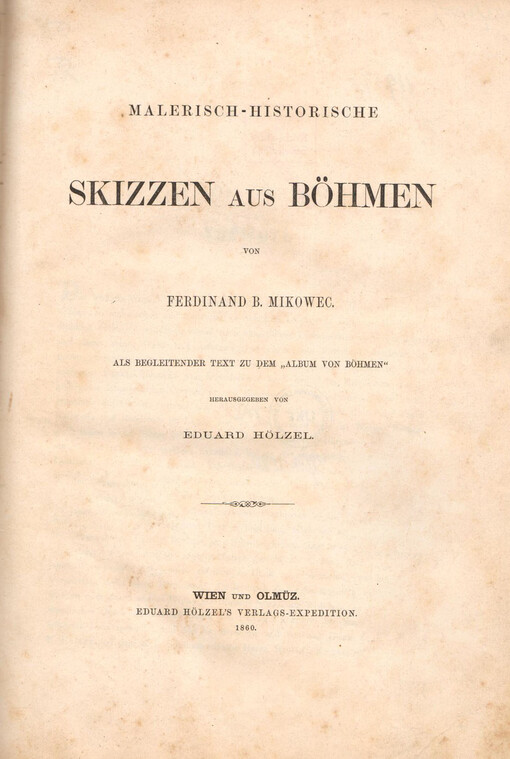 Malerisch-historische Skizzen aus Böhmen