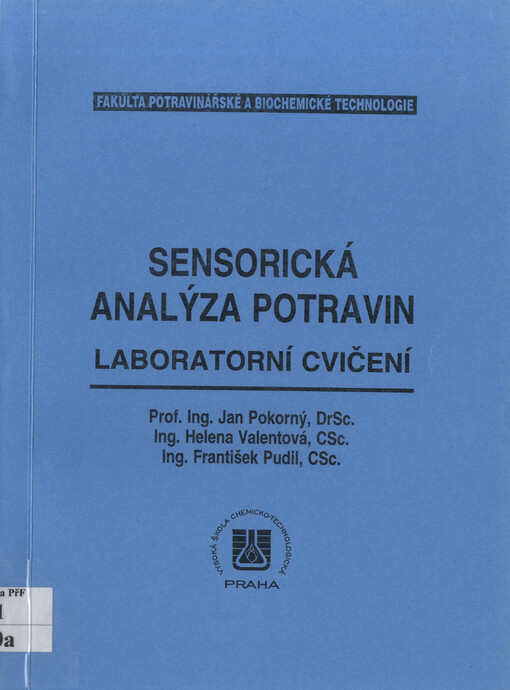Sensorická analýza potravin :laboratorní cvičení