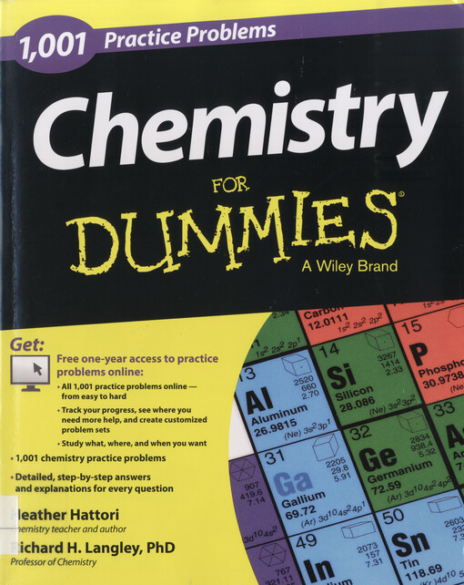 1,001 chemistry practice problems for dummies