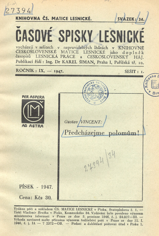 Předcházejme polomům!