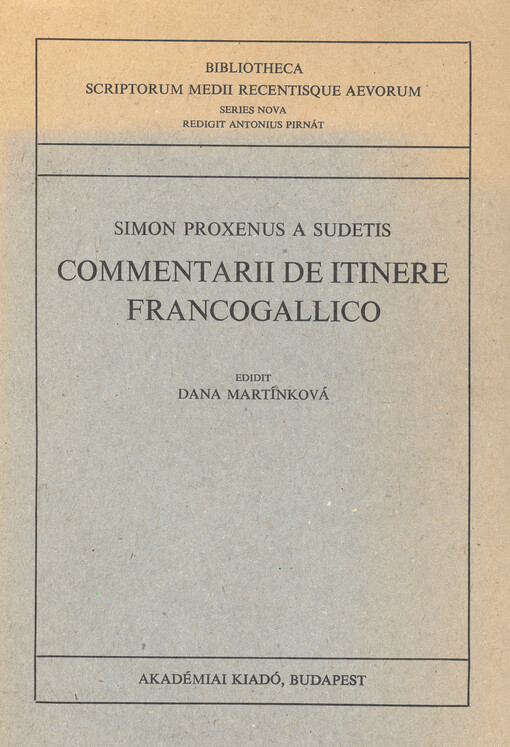 Commentarii de itinere Francogallico