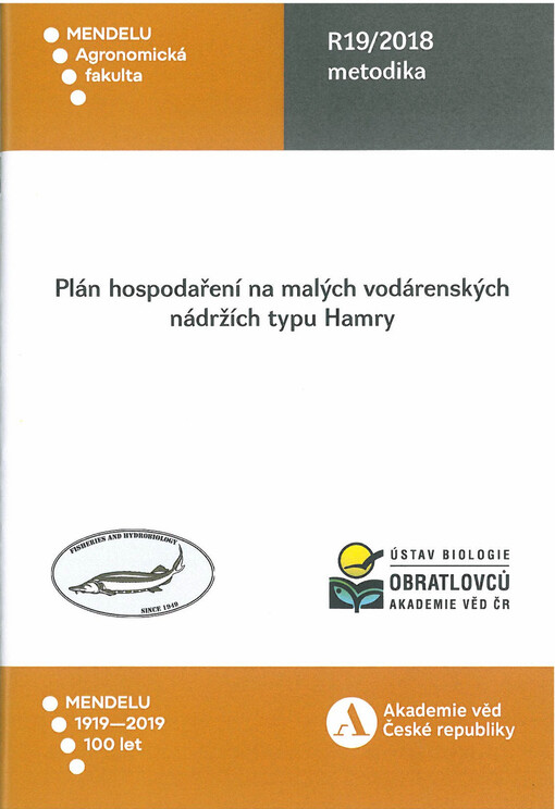 Plán hospodaření na malých vodárenských nádržích typu Hamry