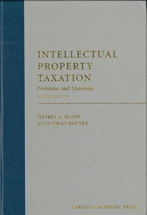 Intellectual property taxation : problems and materials