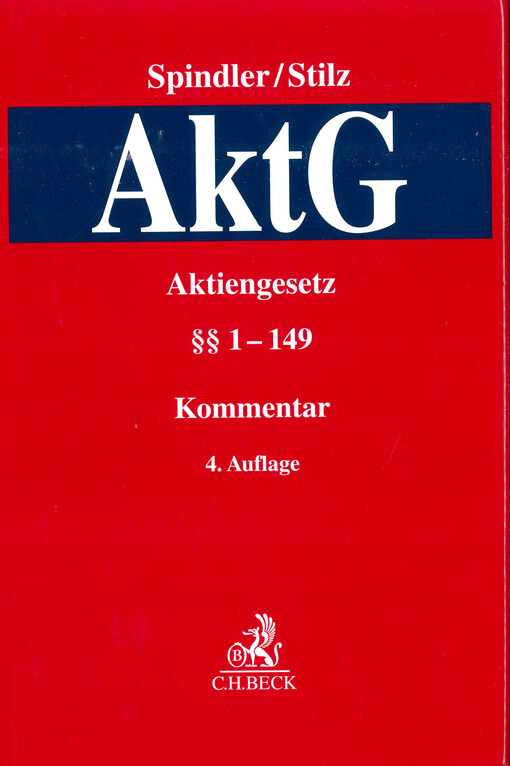 Kommentar zum Aktiengesetz. Band 1, §§ 1-149