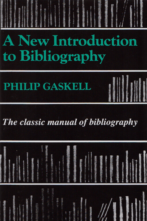 A new introduction to bibliography