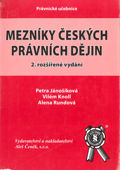 Mezníky českých právních dějin