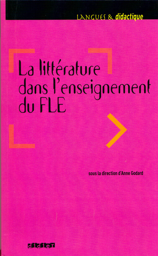 La littérature dans l'enseigment du FLE