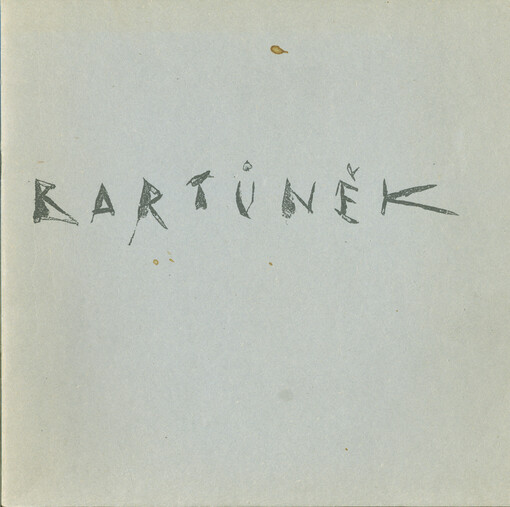 Jiří Bartůněk : obrazy 1991-1992 : Středoevropská galerie a nakladatelství ... červen 1994