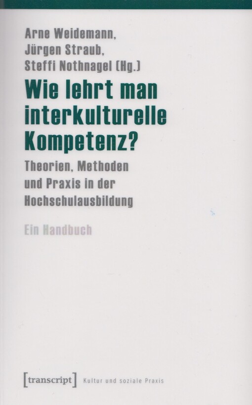 Wie lehrt man interkulturelle Kompetenz?