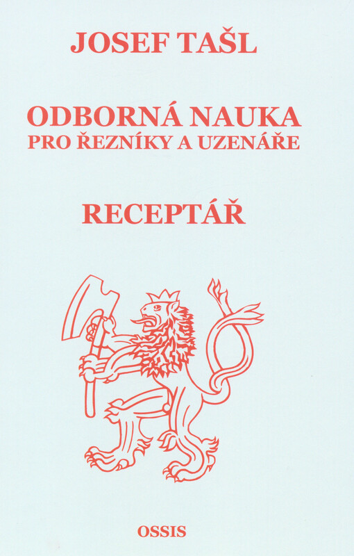 Odborná nauka pro řezníky a uzenáře ; Receptář