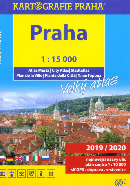 Praha : atlas města 1:15 000