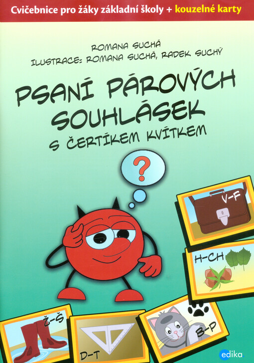 Psaní párových souhlásek s čertíkem Kvítkem