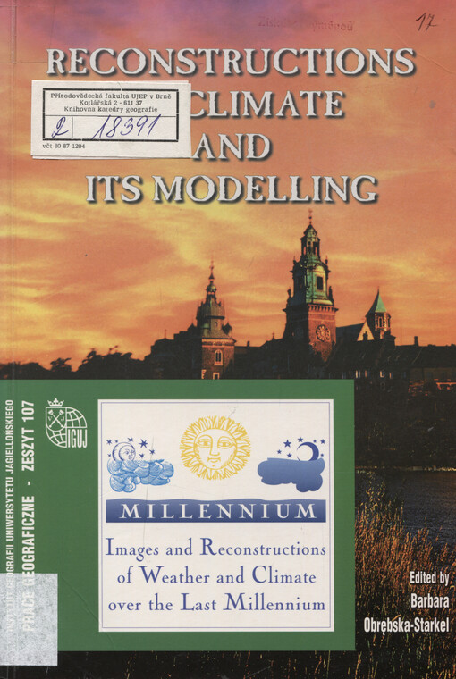 Reconstructions of climate and its modelling