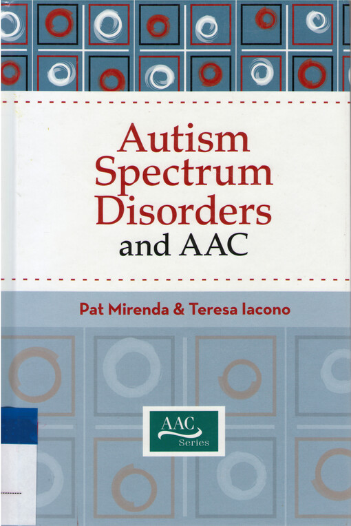 Autism spectrum disorders and AAC