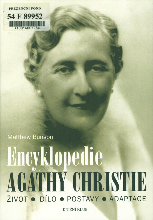 Encyklopedie Agathy Christie : život, dílo, postavy, adaptace