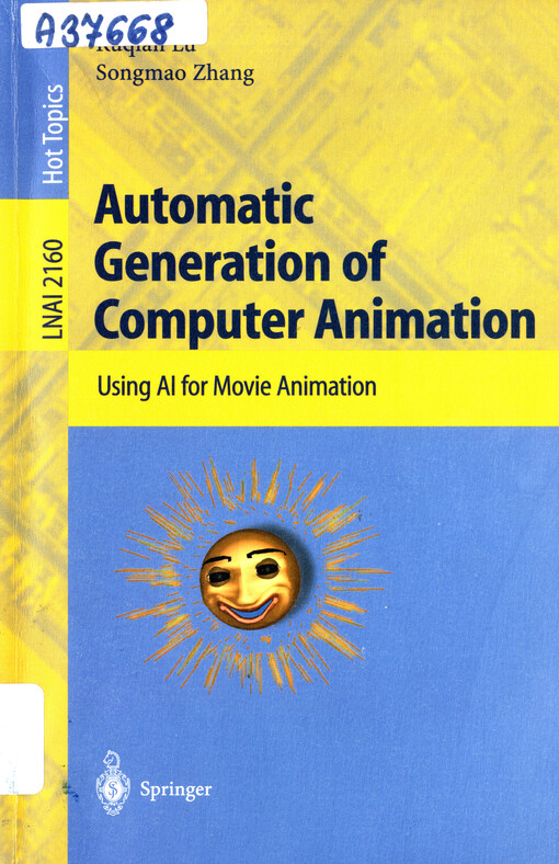 Automatic generation of computer animation :using al for movie animation
