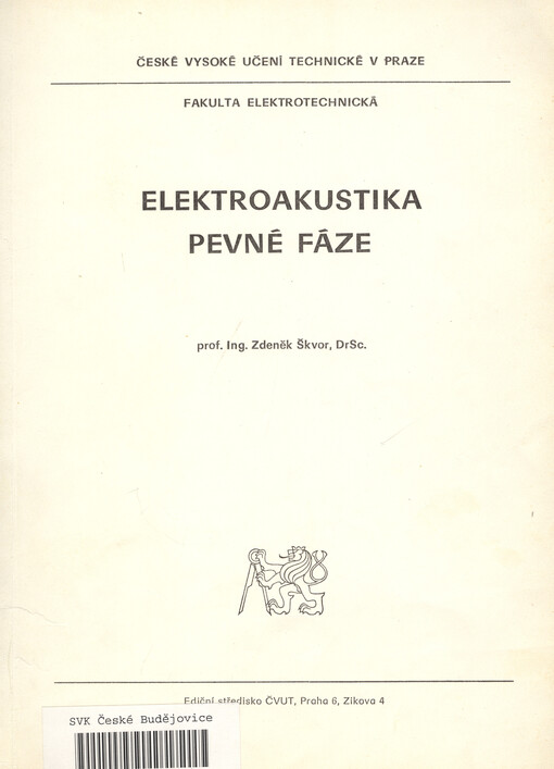 Elektroakustika pevné fáze