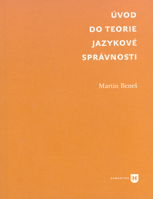 Úvod do teorie jazykové správnosti