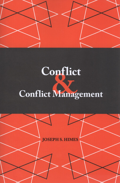 Conflict and conflict management