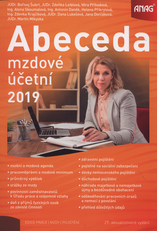 Abeceda mzdové účetní 2019
