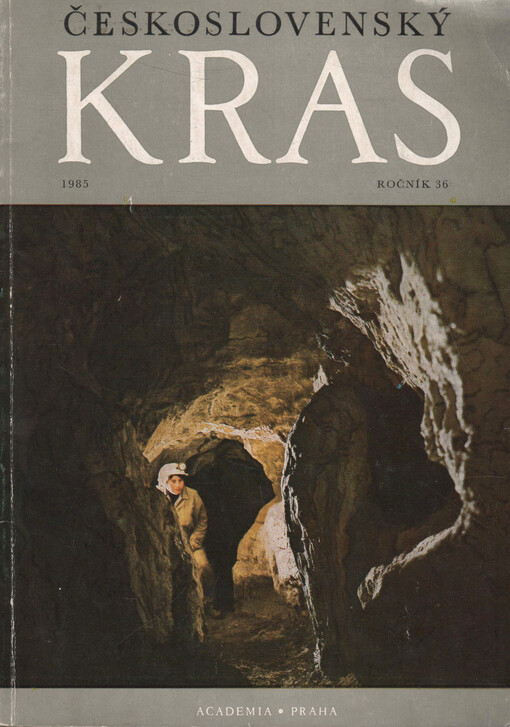 Československý kras = Čechoslovackij karst = Karst tchécoslovaque = Karst of Czechoslovakia