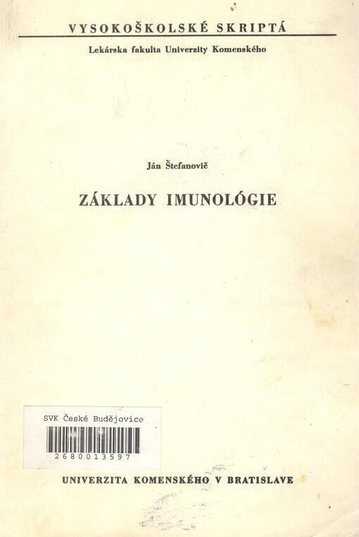 Základy imunológie