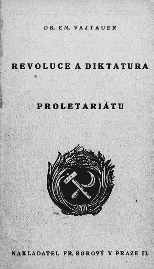 Revoluce a diktatura proletariátu