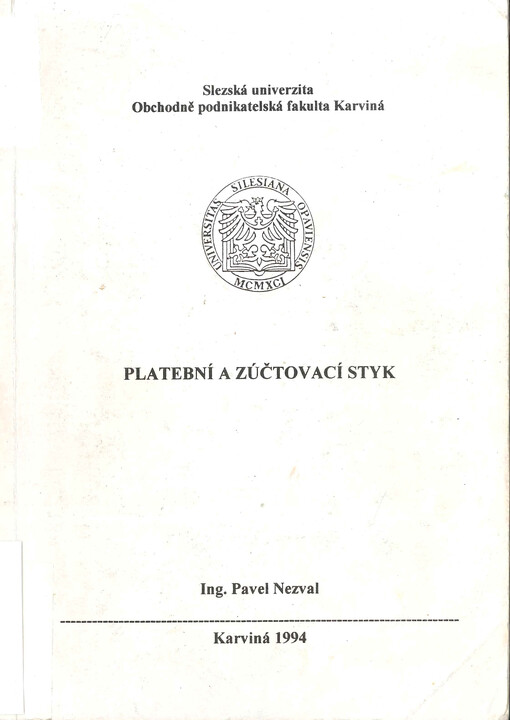 Platební a zúčtovací styk