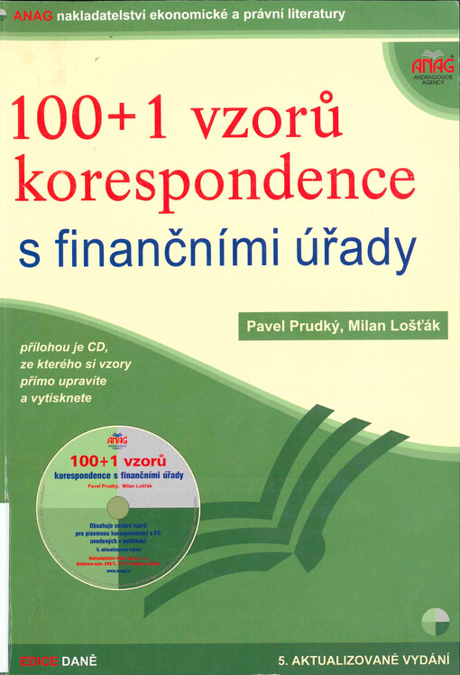 100+1 vzorů korespondence s finančními úřady