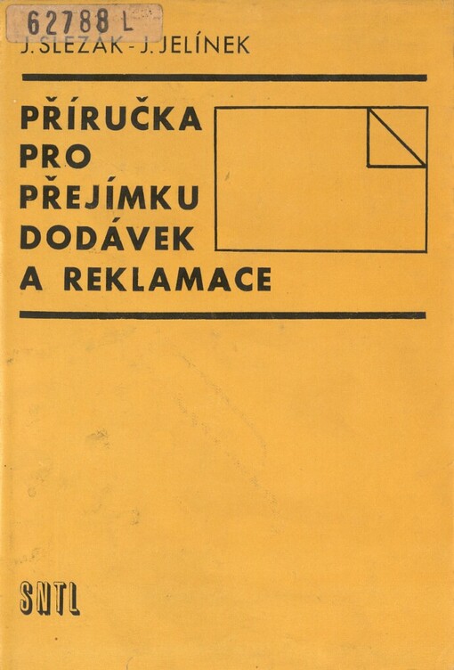 Příručka pro přejímku dodávek a reklamace