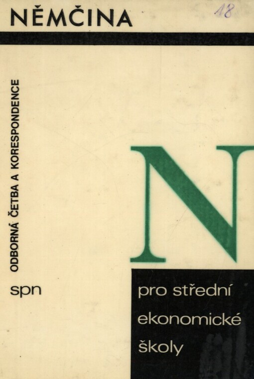 Němčina pro střední ekonomické školy :odborná četba a korespondence