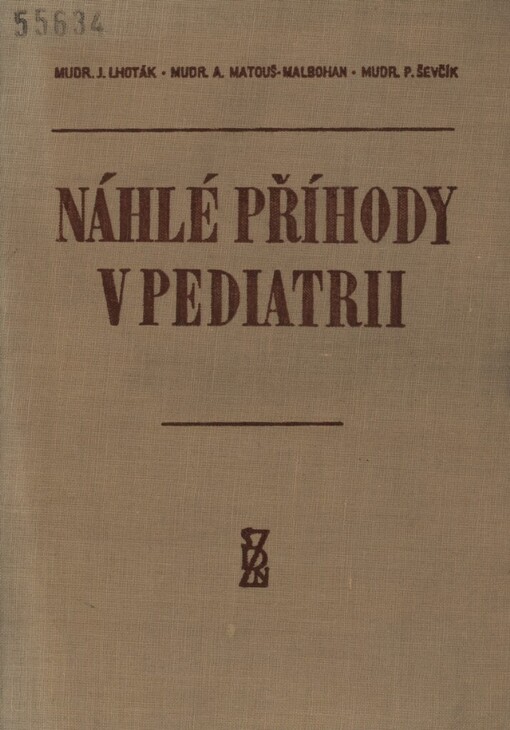 Náhlé příhody v pediatrii