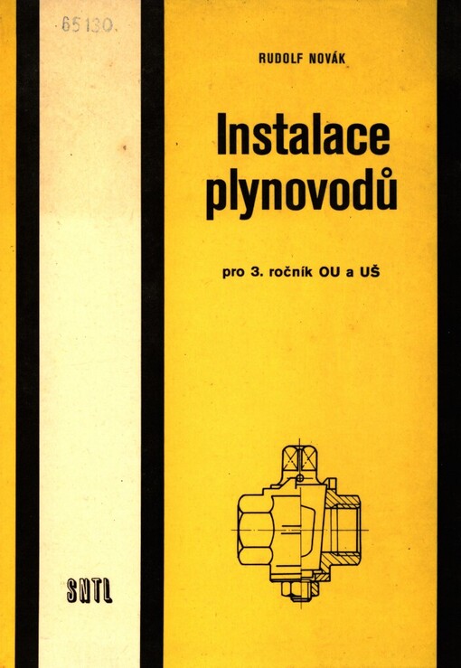 Instalace plynovodů pro 3. ročník OU [odborná učiliště] a UŠ [učňovské školy]