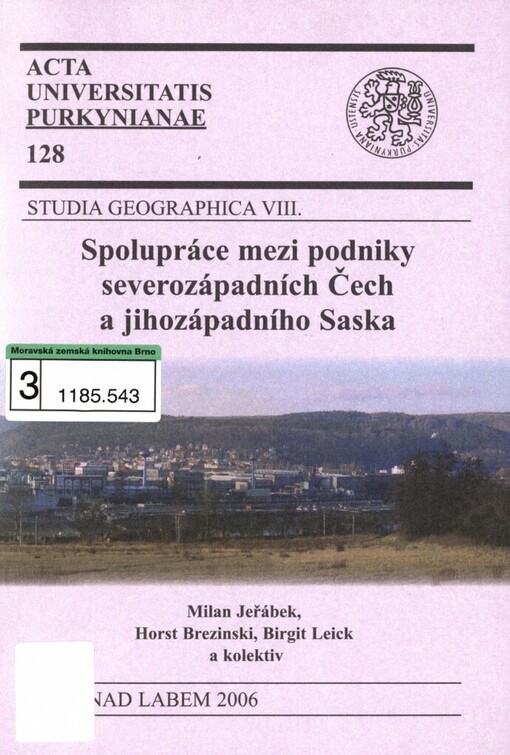 Spolupráce mezi podniky severozápadních Čech a jihozápadního Saska