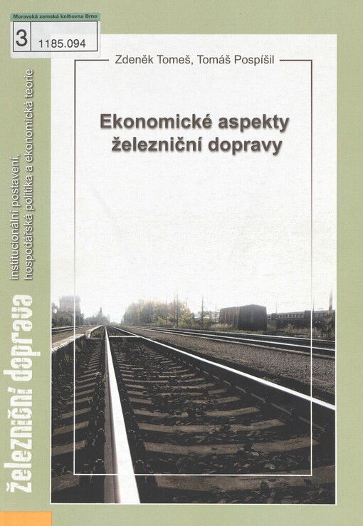 Ekonomické aspekty železniční dopravy