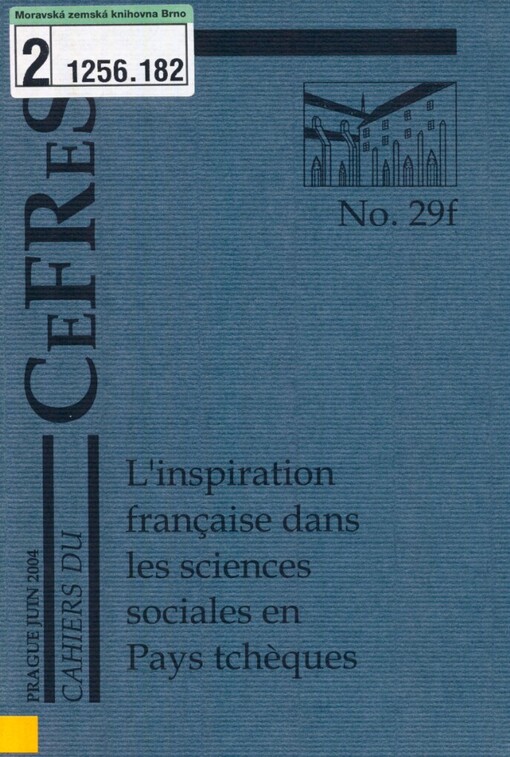 inspiration française dans les sciences sociales en Pays tchéques