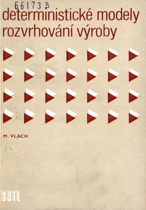 Deterministické modely rozvrhování výroby