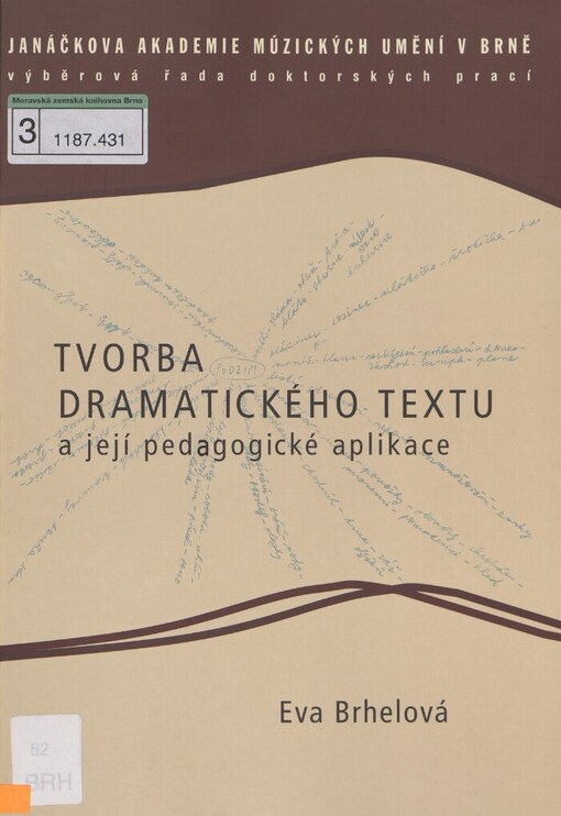 Tvorba dramatického textu a její pedagogické aplikace