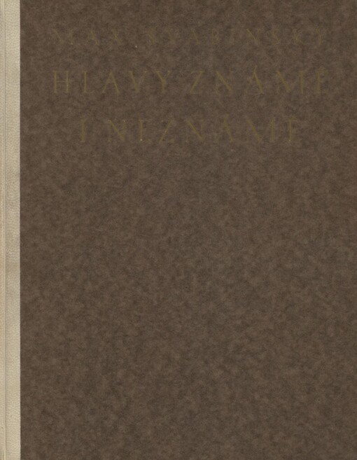 Hlavy známé i neznámé: padesát portrétů se studií Arna Nováka