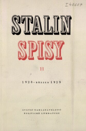 Spisy.Sv. 11,1928 - březen 1929, Svazek 11, 1928 - březen 1929