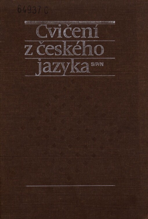 Cvičení z českého jazyka