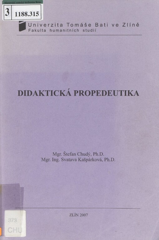 Didaktická propedeutika