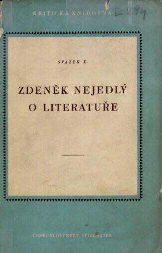 O literatuře