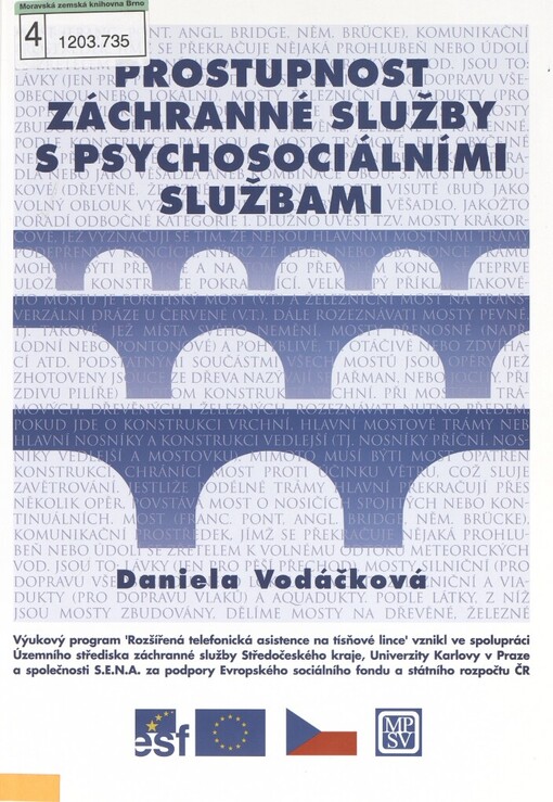 Prostupnost záchranné služby s psychosociálními službami